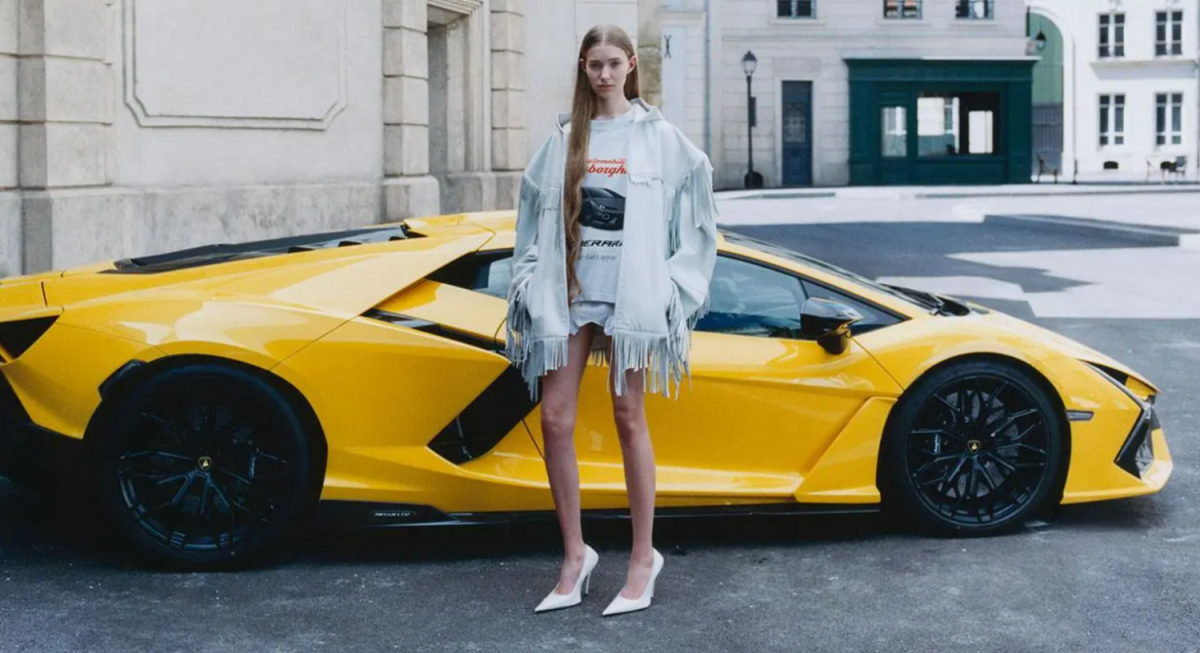 Balenciaga and Lamborghini Ignite the Fashion World with Futuristic Collaboration
