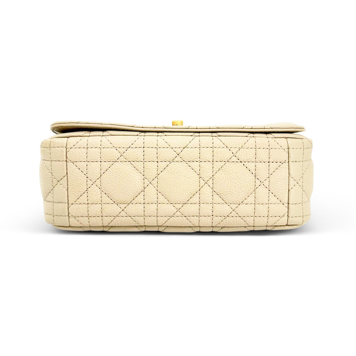 Christian Dior Calfskin Cannage Small Caro Bag