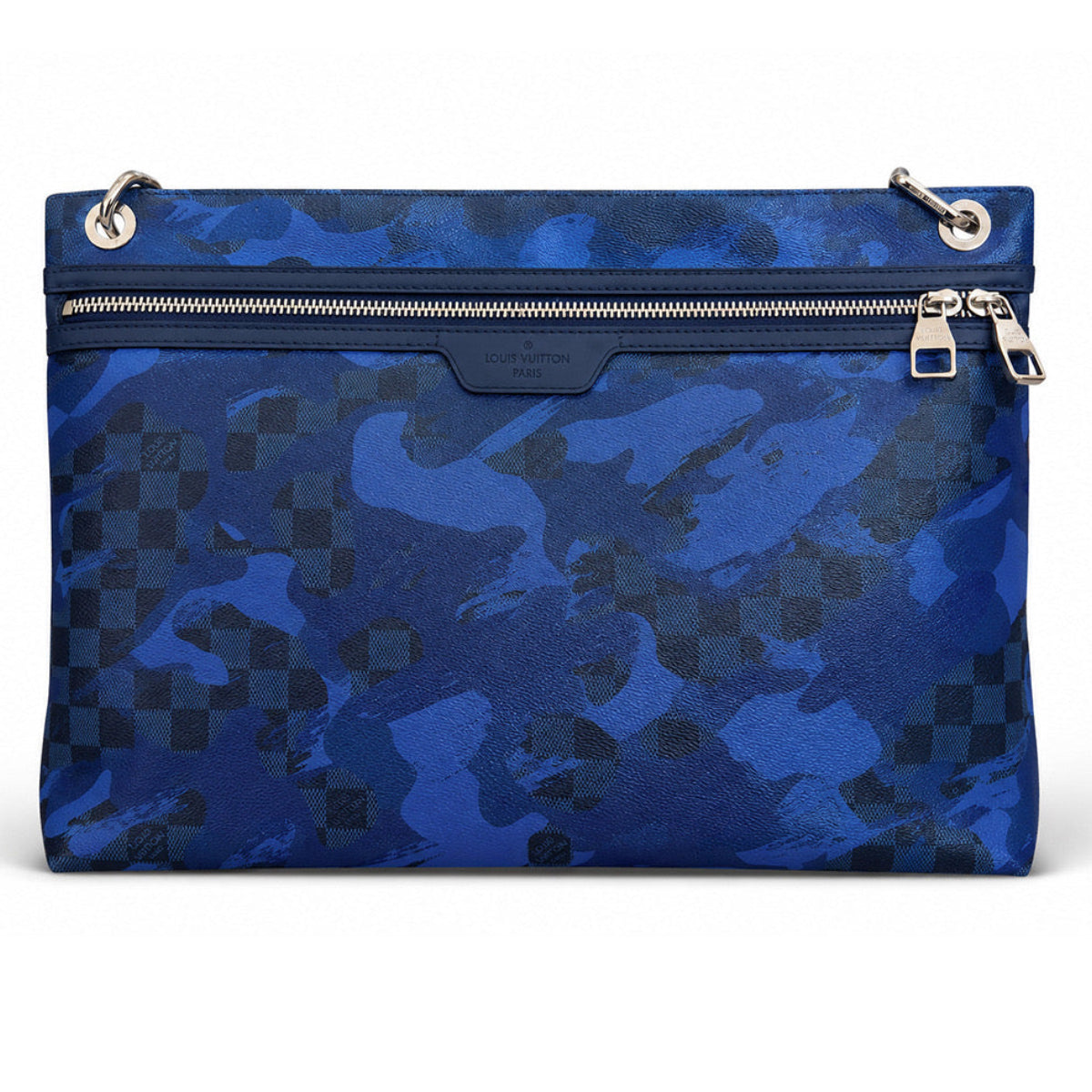 Louis Vuitton Hunter Messenger Bag in Limited Edition Damier Cobalt Camouflage Canvas