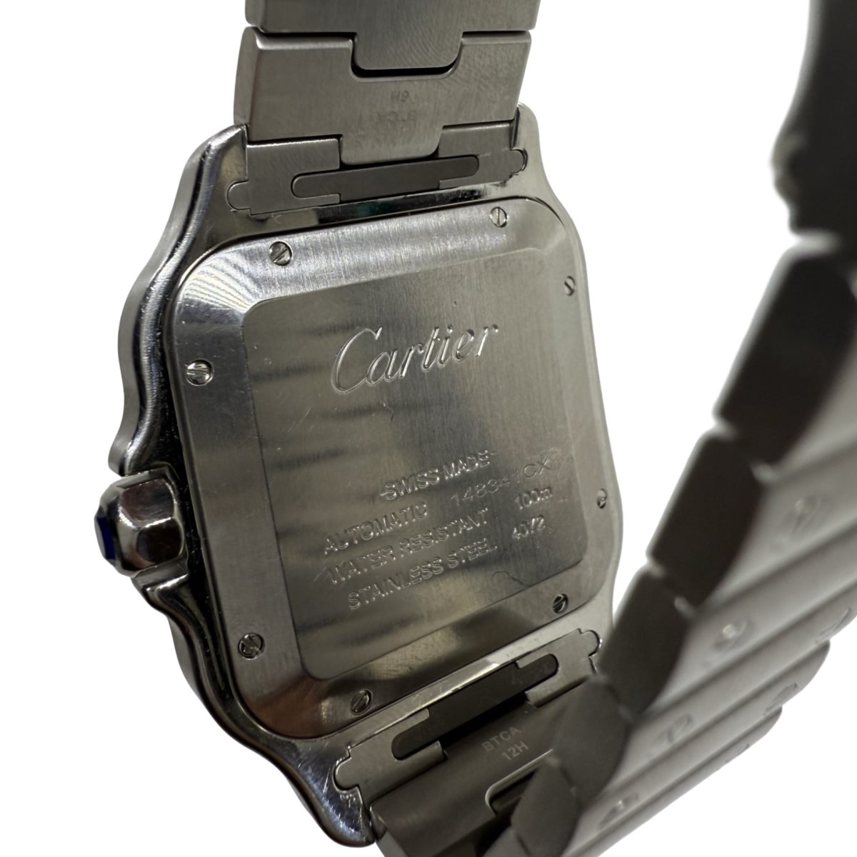 2022 Cartier Santos De Cartier Blue Dial