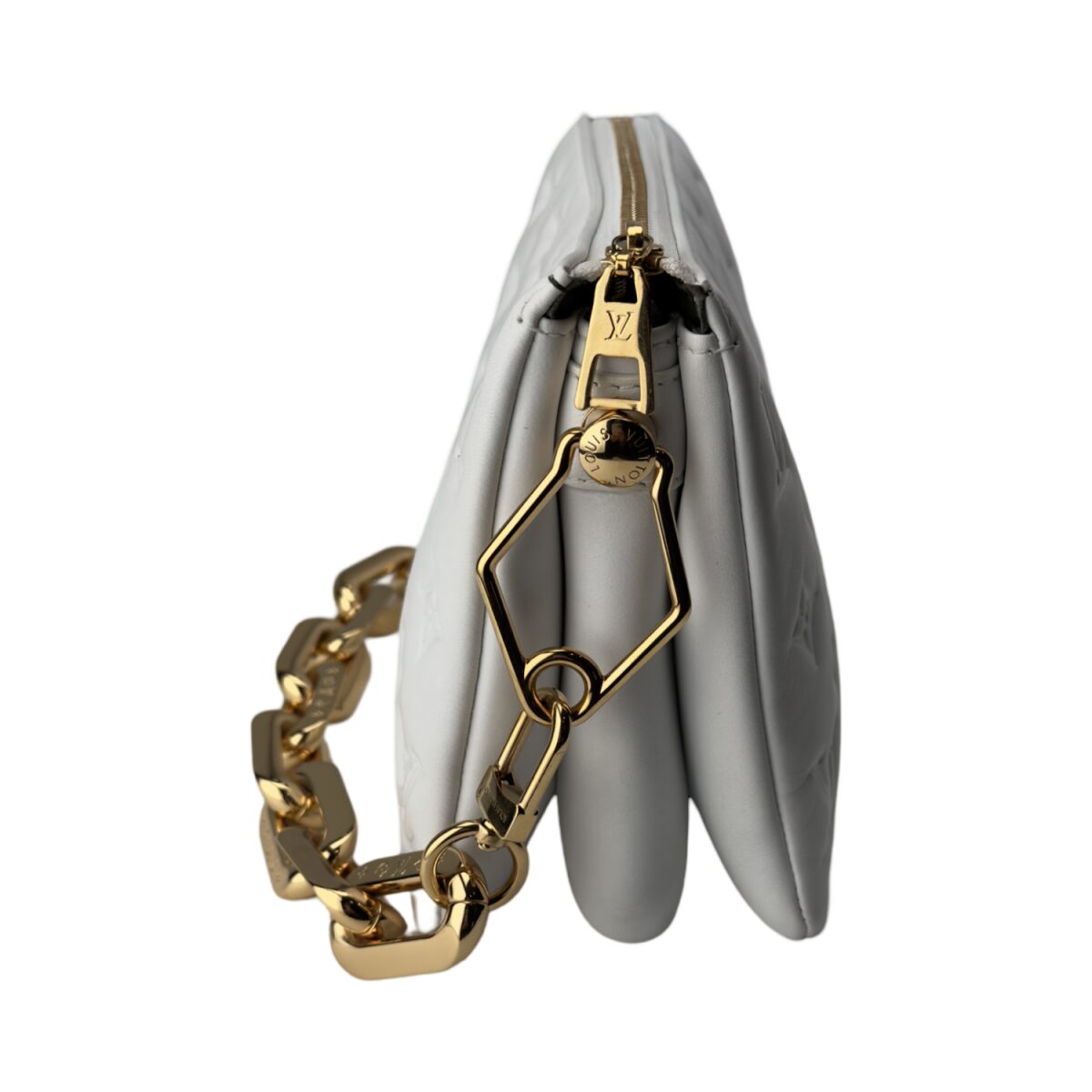 Louis Vuitton White Coussin BB
