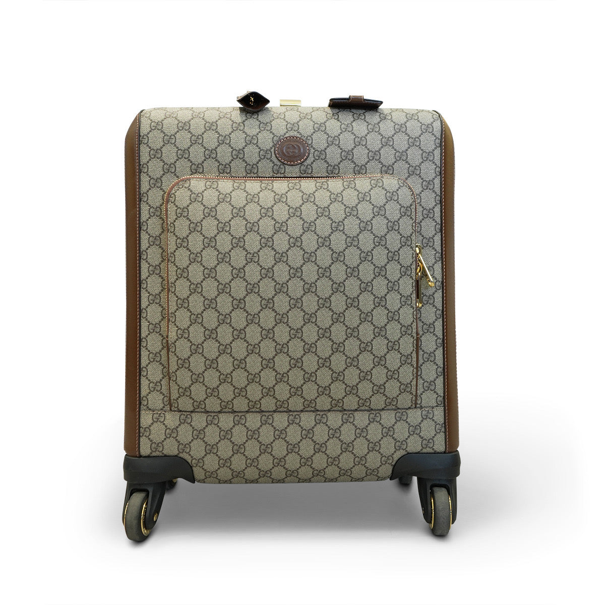 Gucci GG Supreme Monogram Calfskin Carry On Trolley