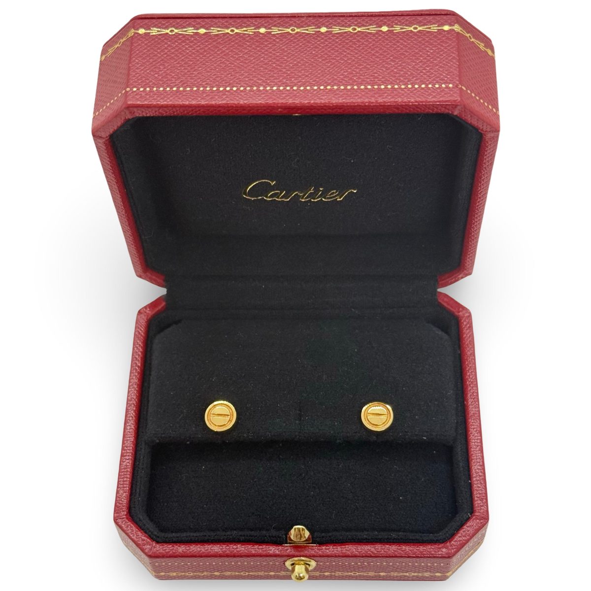 Cartier Love 18Kt Rose Gold Stud Earrings