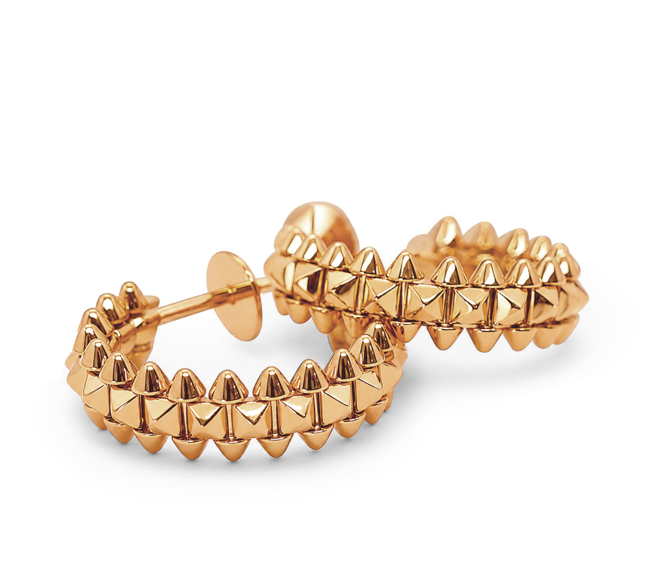 Cartier Clash de Cartier Hoops Earrings in 18K in Rose Gold