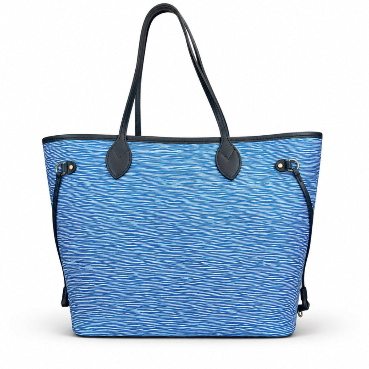 Louis Vuitton Denim Epi Neverfull MM Tote Bag