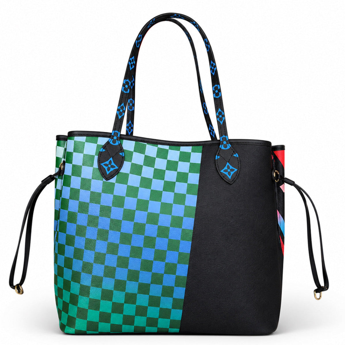 Louis Vuitton Limited Edition Neverfull MM in the 2016 Race Print