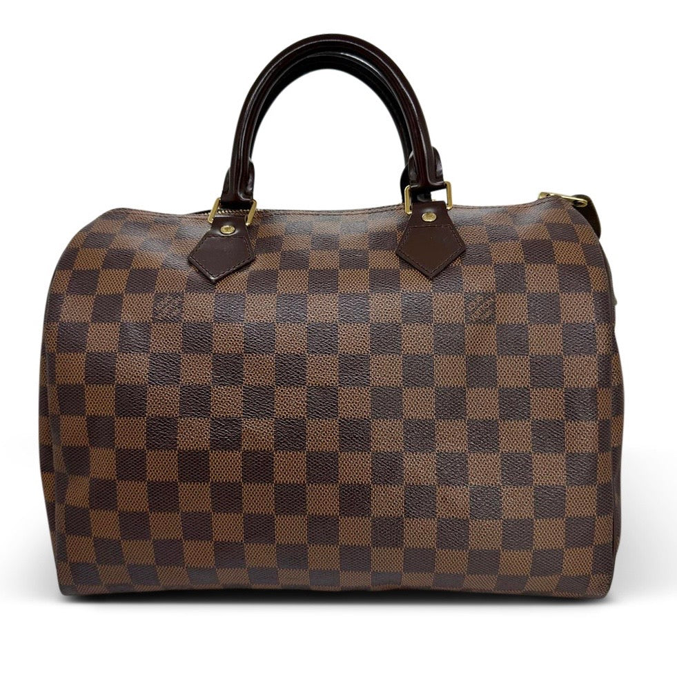 Louis Vuitton Speedy 30 in Damier Ebene