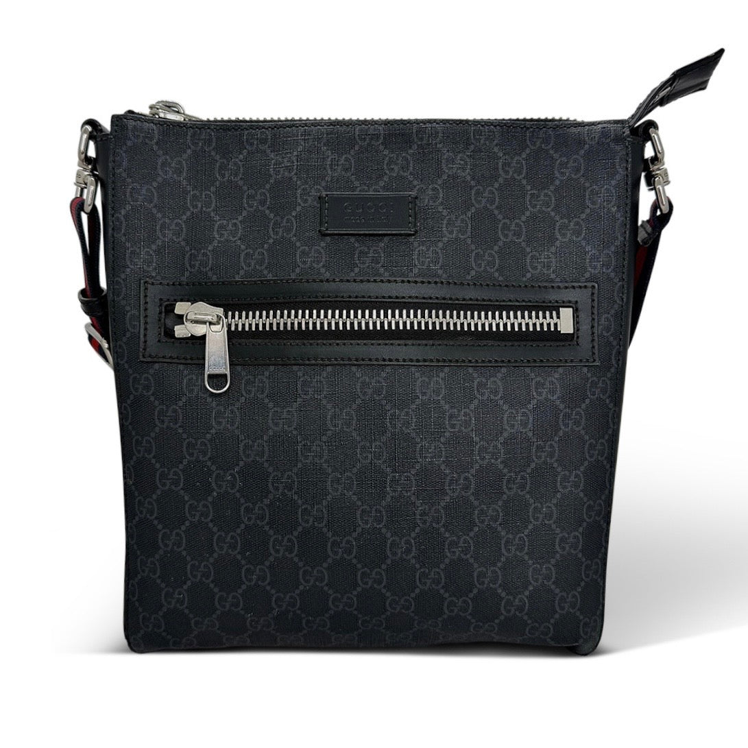 Gucci GG Black Small Messenger Bag