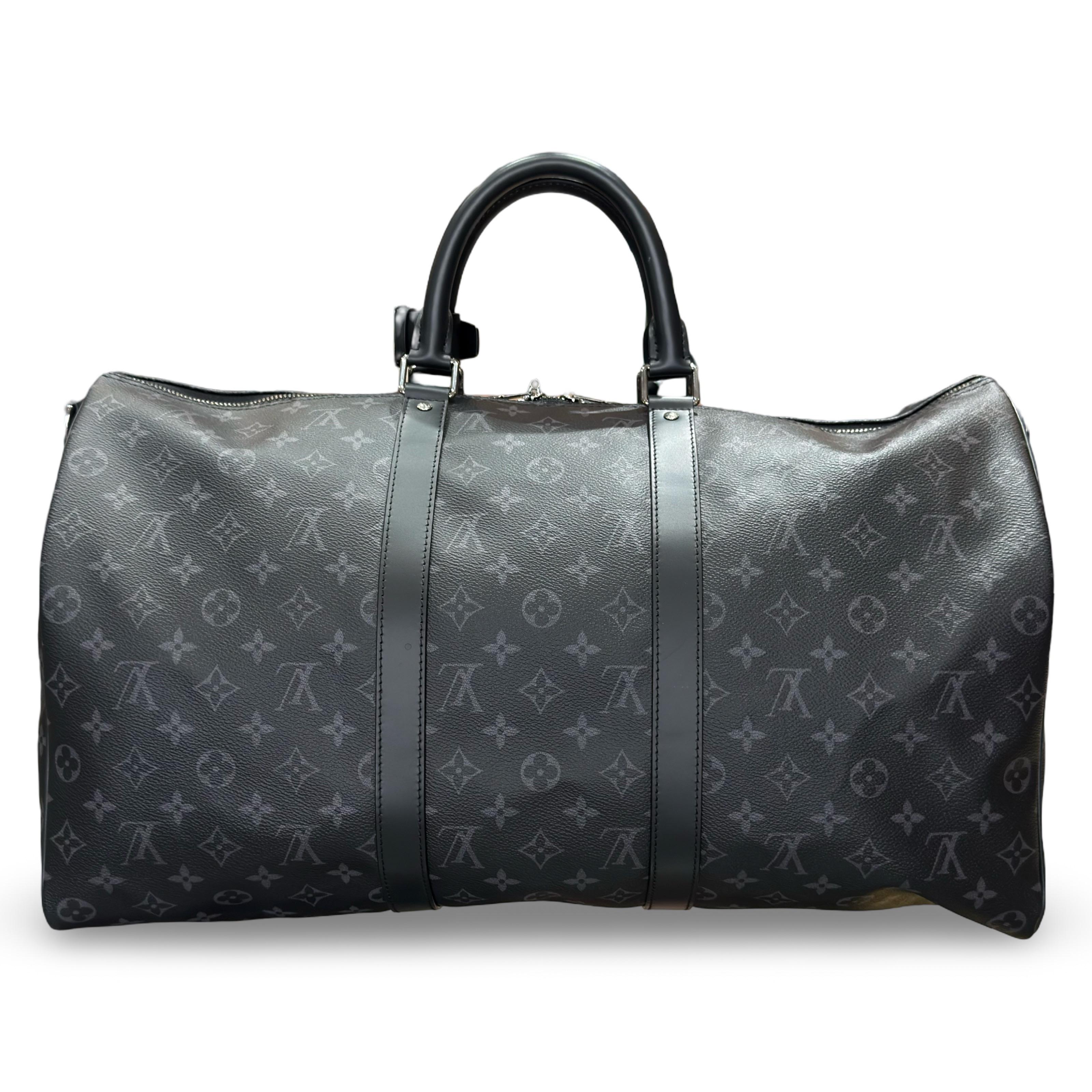 Louis Vuitton Keepall Bandoulière 50 Monogram Eclipse