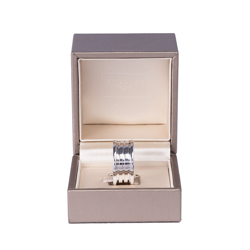 Bvlgari Ring Bzero 1 18k White Gold 4 Band