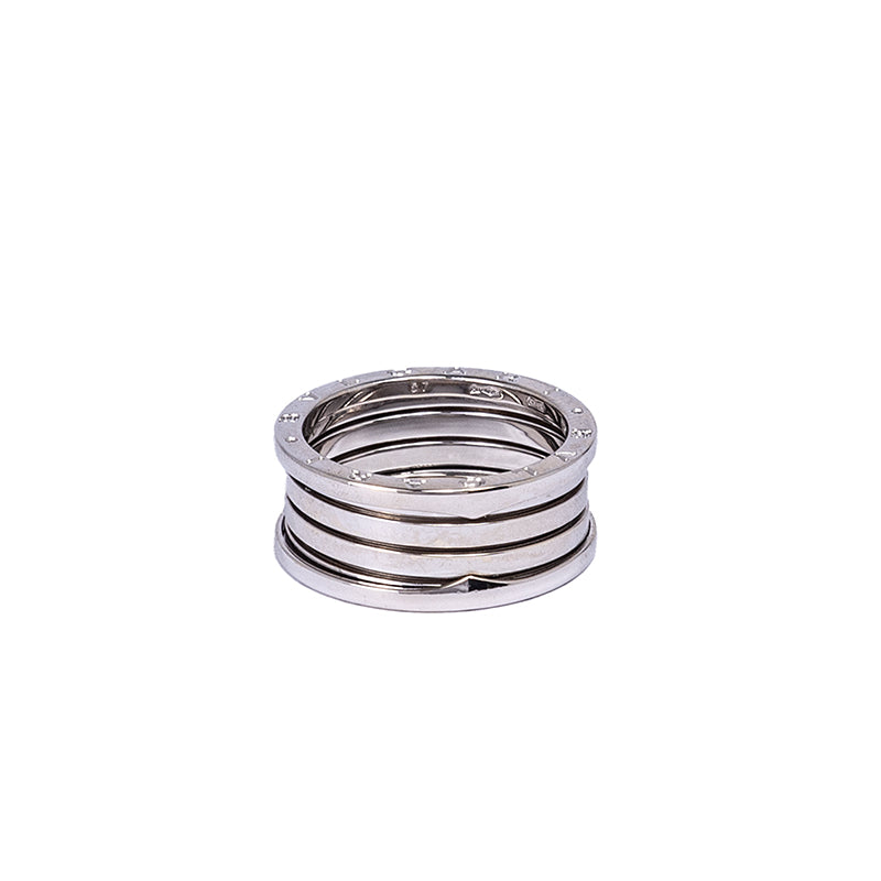 Bvlgari Ring Bzero 1 18k White Gold 4 Band