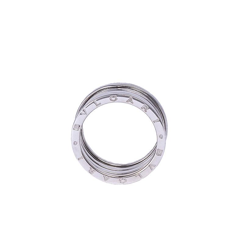 Bvlgari Ring Bzero 1 18k White Gold 4 Band
