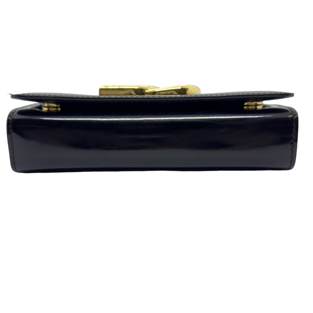 Dolce & Gabbana 3.5 Patent Leather Mini Chain Bag