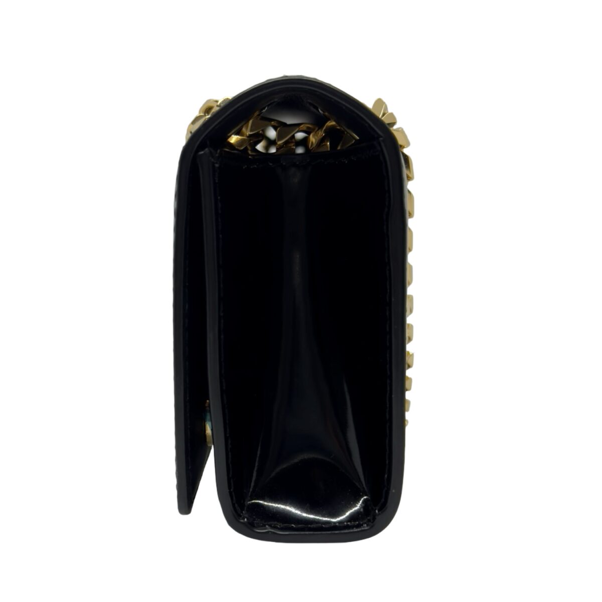 Dolce & Gabbana 3.5 Patent Leather Mini Chain Bag