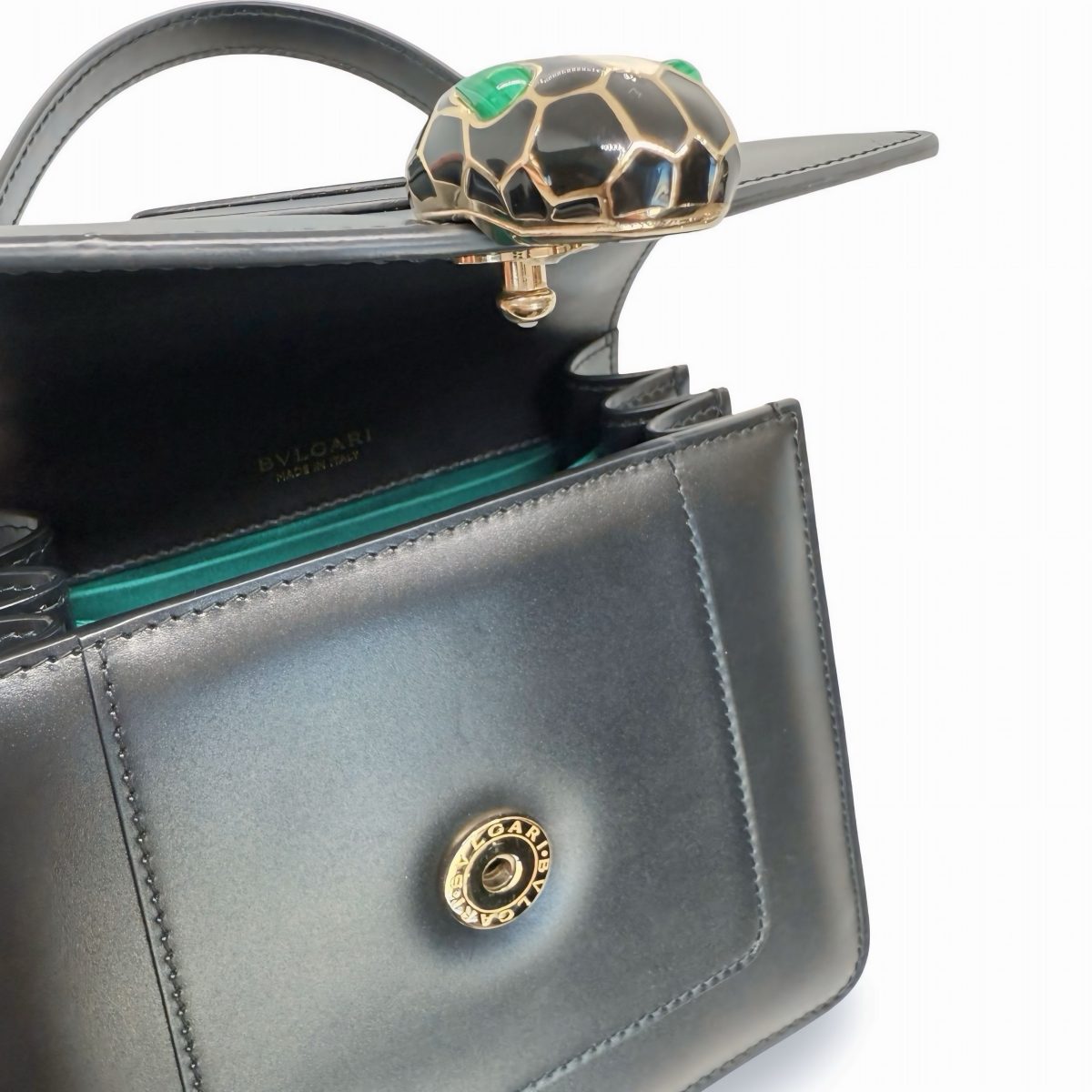 Bvlgari Serpenti Forever Top Handle Shoulder Bag