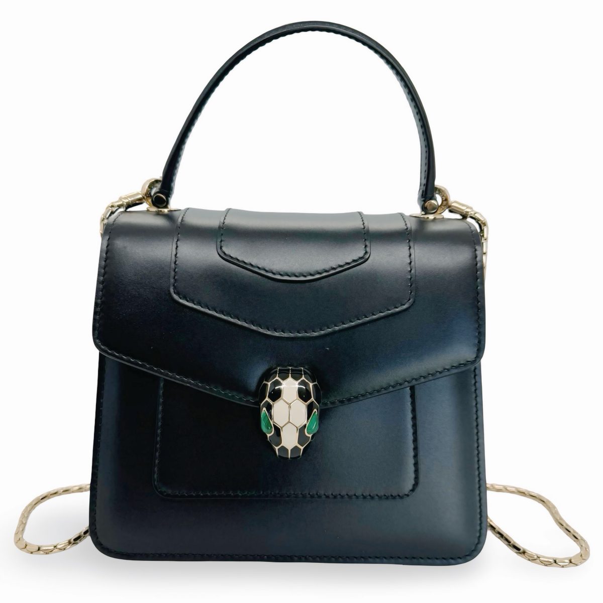 Bvlgari Serpenti Forever Top Handle Shoulder Bag