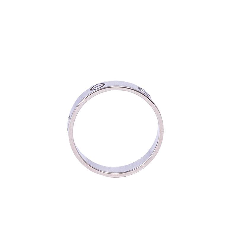 Cartier Love Ring 18ct White Gold