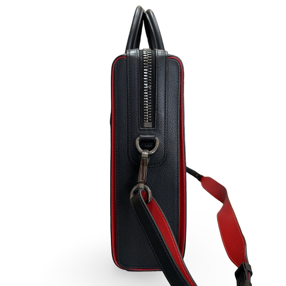 Christian Louboutin Leather Briefcase 2-Way Shoulder Bag