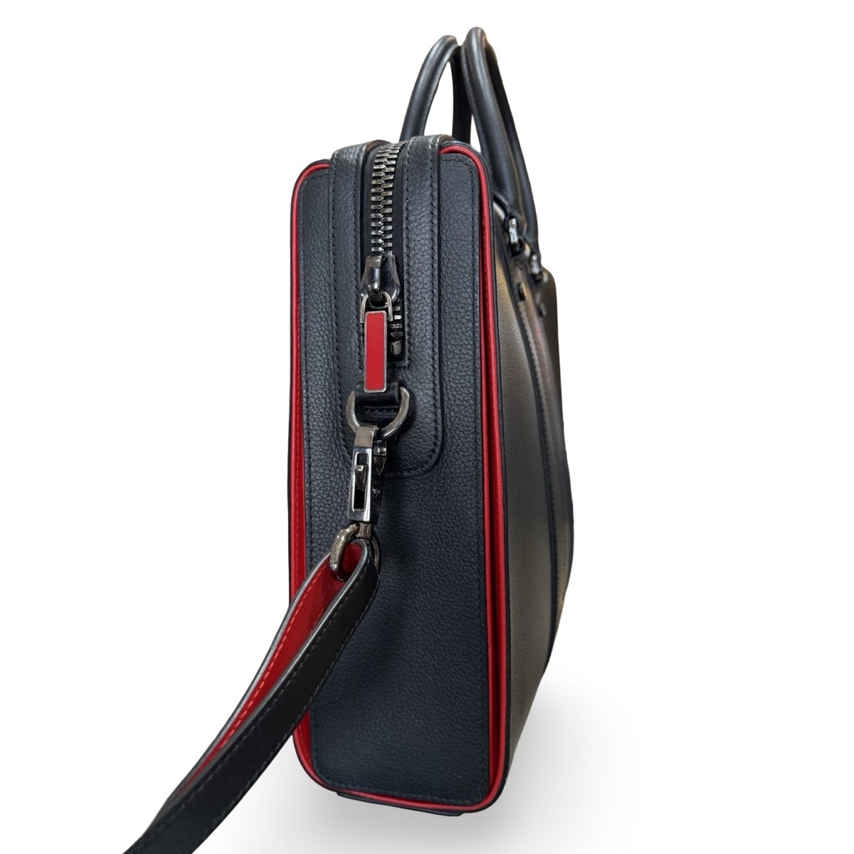 Christian Louboutin Leather Briefcase 2-Way Shoulder Bag
