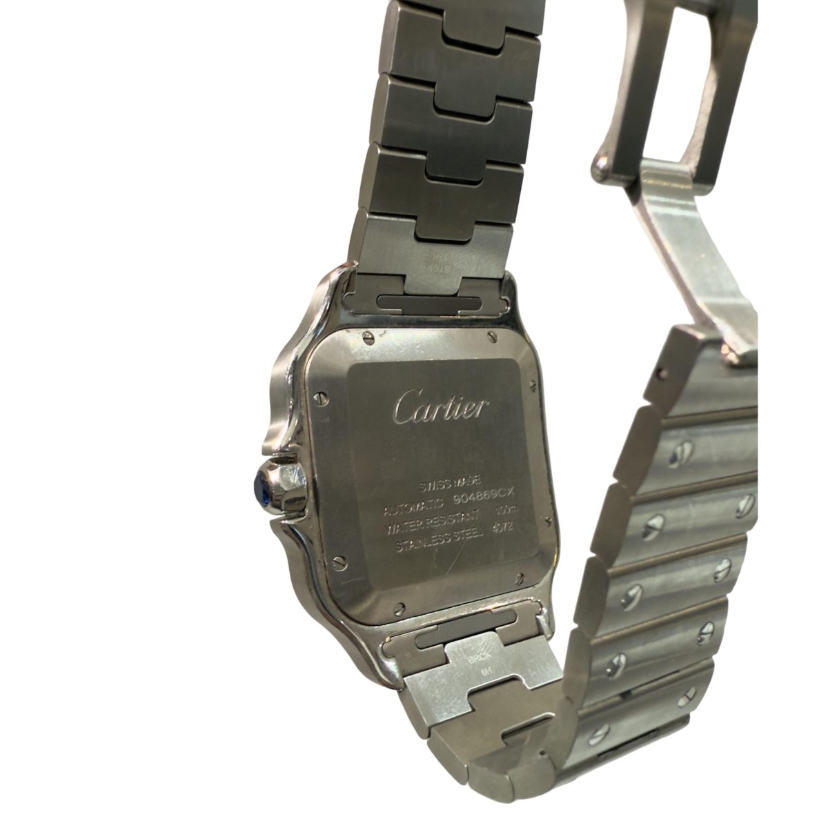 2023 Cartier Santos De Cartier Blue Dial 39.8mm