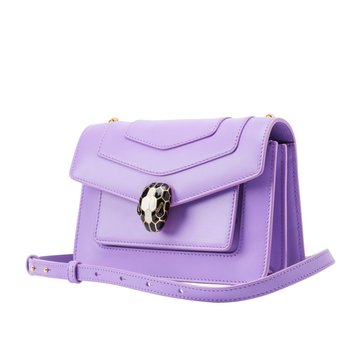 Bvlgari Small Serpenti Forever Crossbody Bag in Calf Leather
