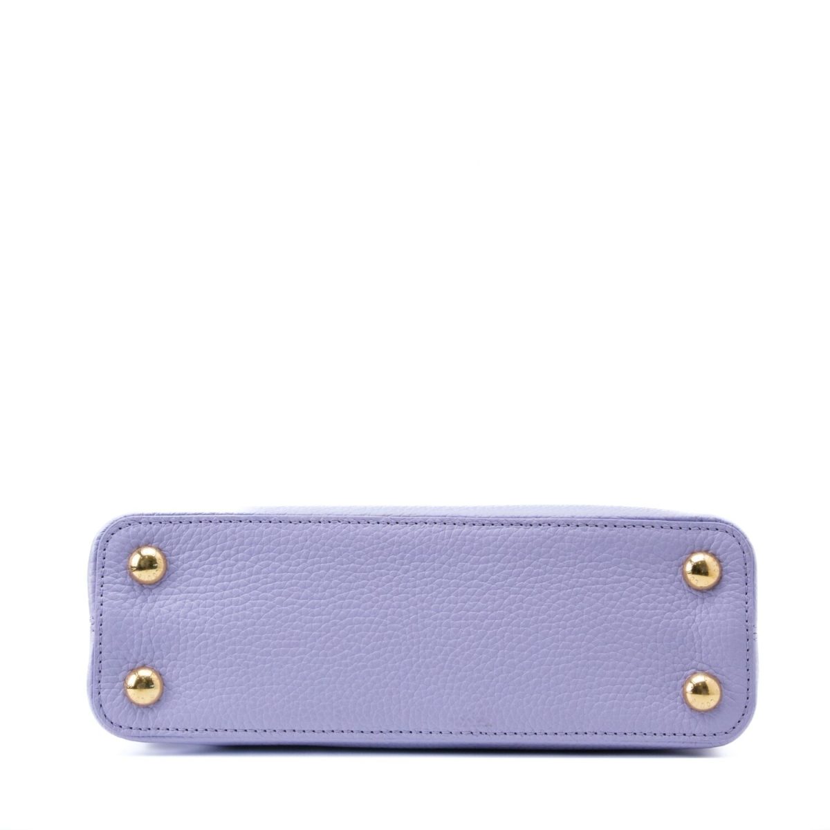 Louis Vuitton Light Purple and Cream Capucines Bag BB