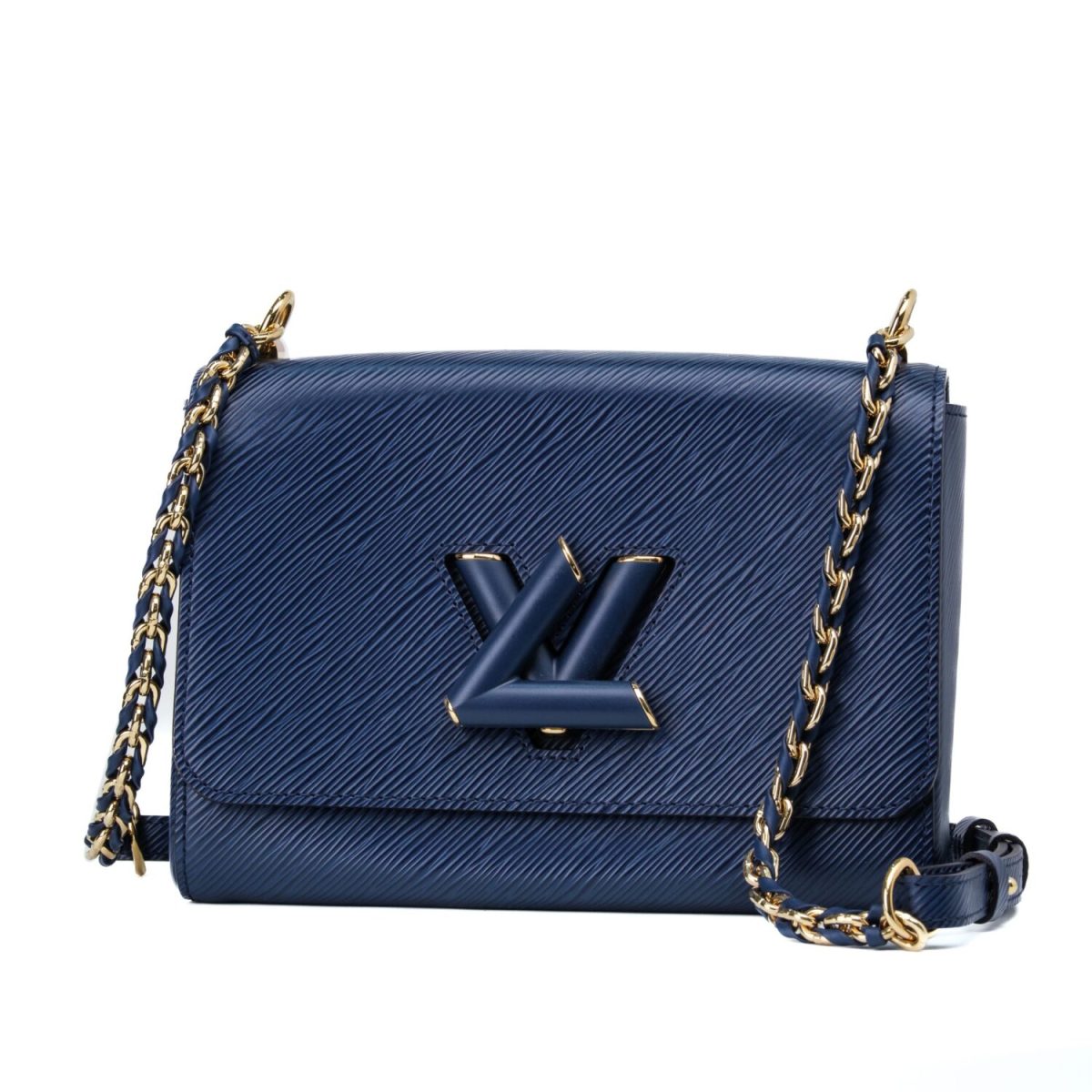 Louis Vuitton Twist Epi Leather Crossbody Bag in Blue