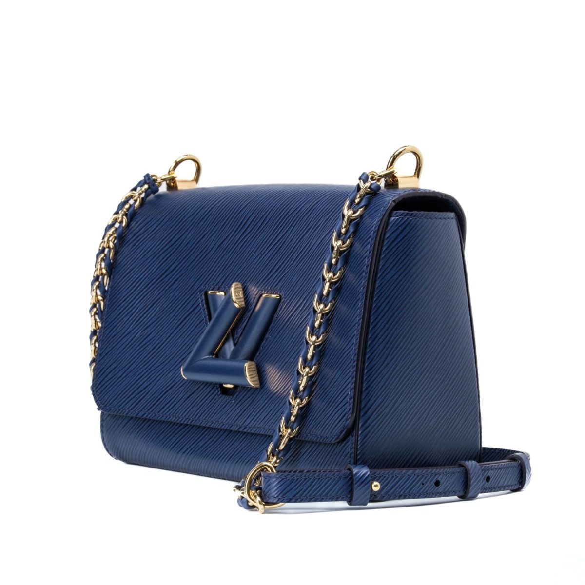 Louis Vuitton Twist Epi Leather Crossbody Bag in Blue