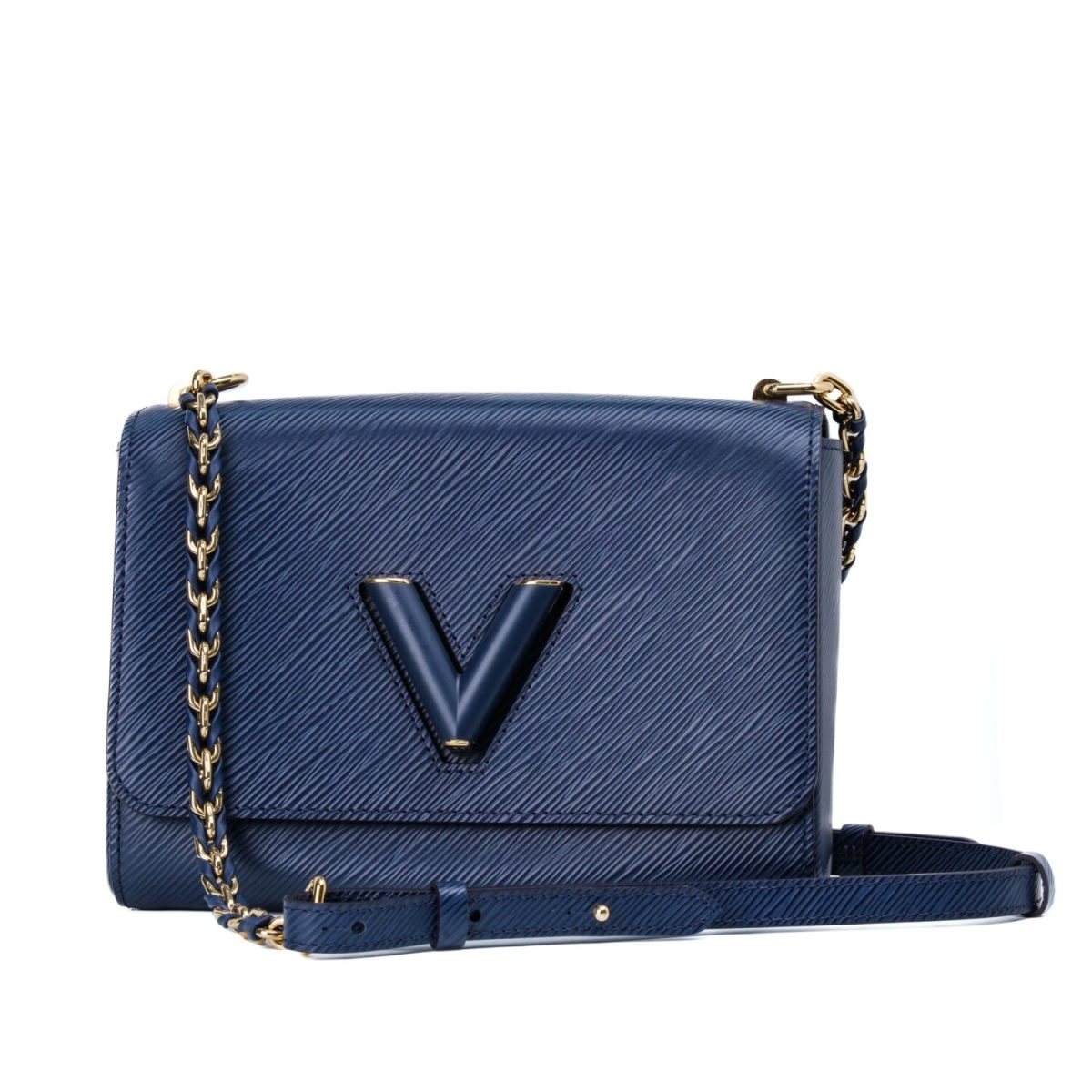 Louis Vuitton Twist Epi Leather Crossbody Bag in Blue
