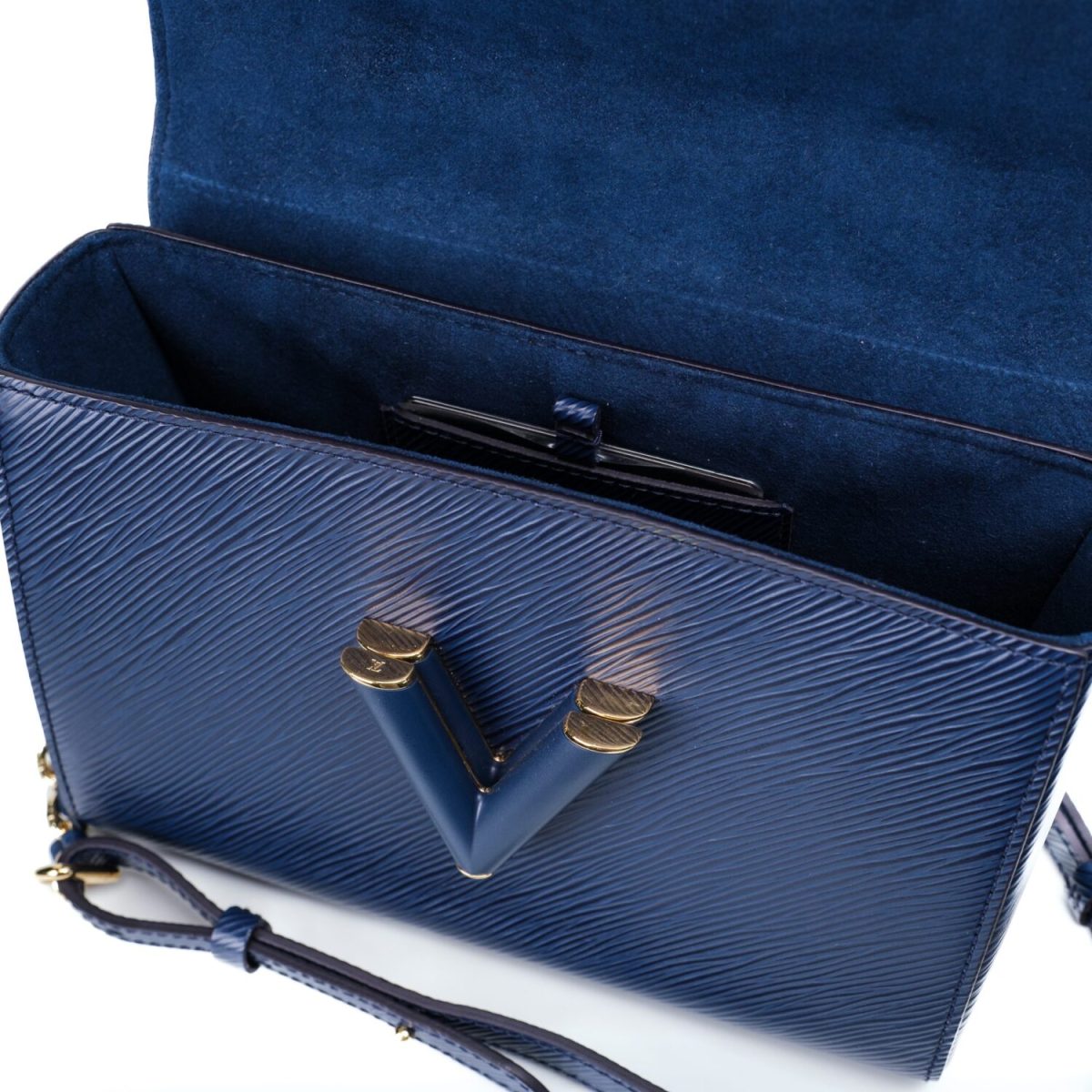 Louis Vuitton Twist Epi Leather Crossbody Bag in Blue