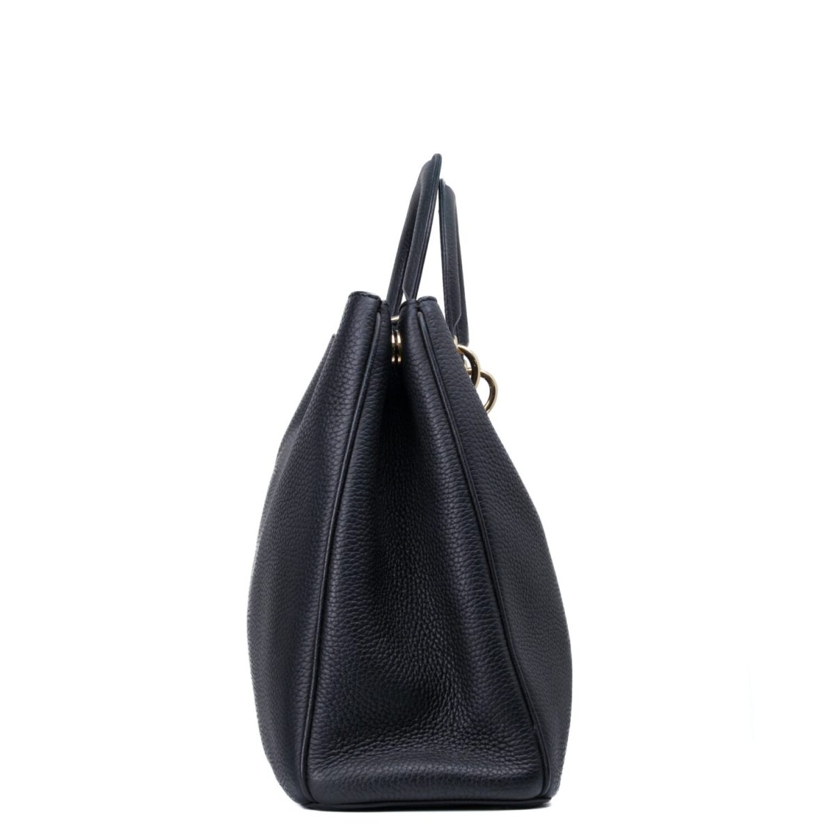 Dior Black Leather Medium Diorissimo Tote