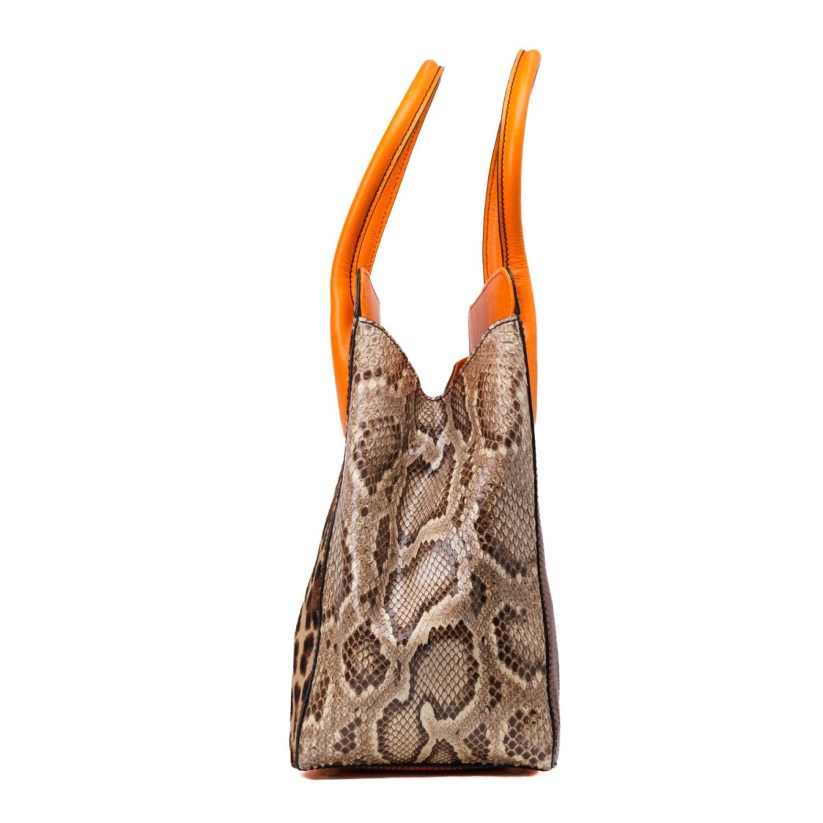 Dolce & Gabbana Snake, Fur and Crocodile Shopper Tote