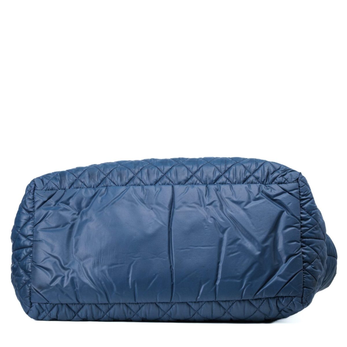 Chanel Blue Black Nylon Cocoon Tote Bag