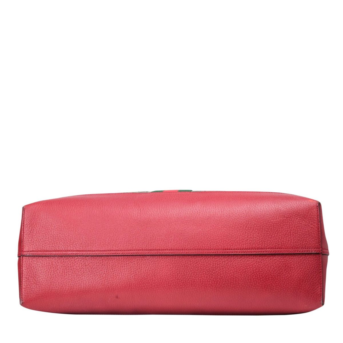 Gucci Red/Beige Leather and Coated