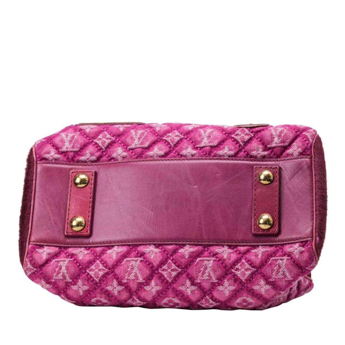 2006 Louis Vuitton Fuchsia Denim and Leather Limited Edition