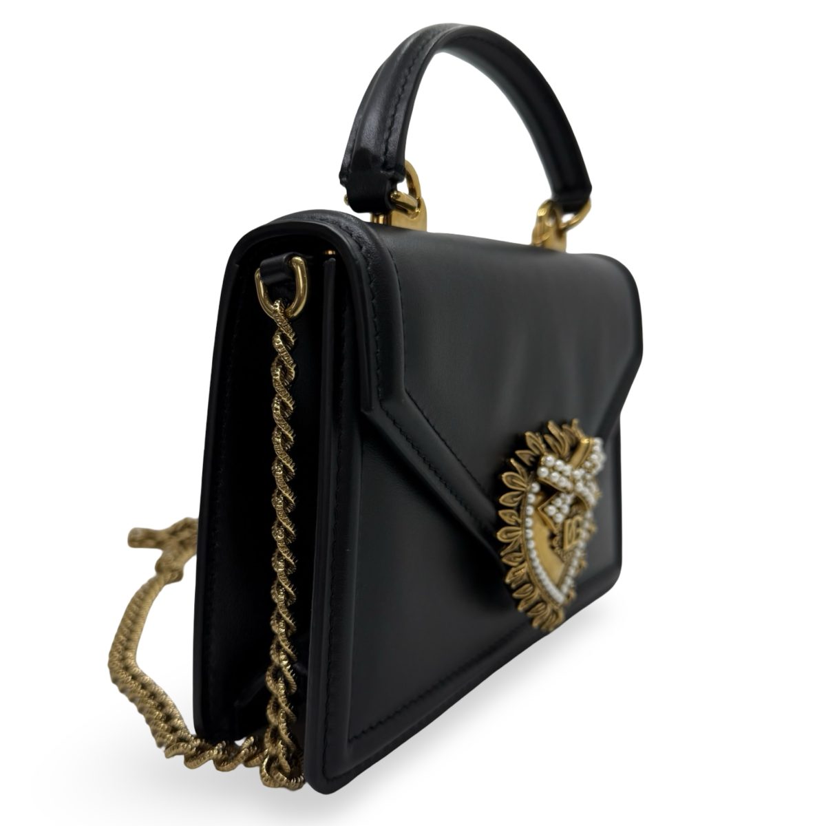 Dolce & Gabbana Devotion Chain Strap Top Handle bag