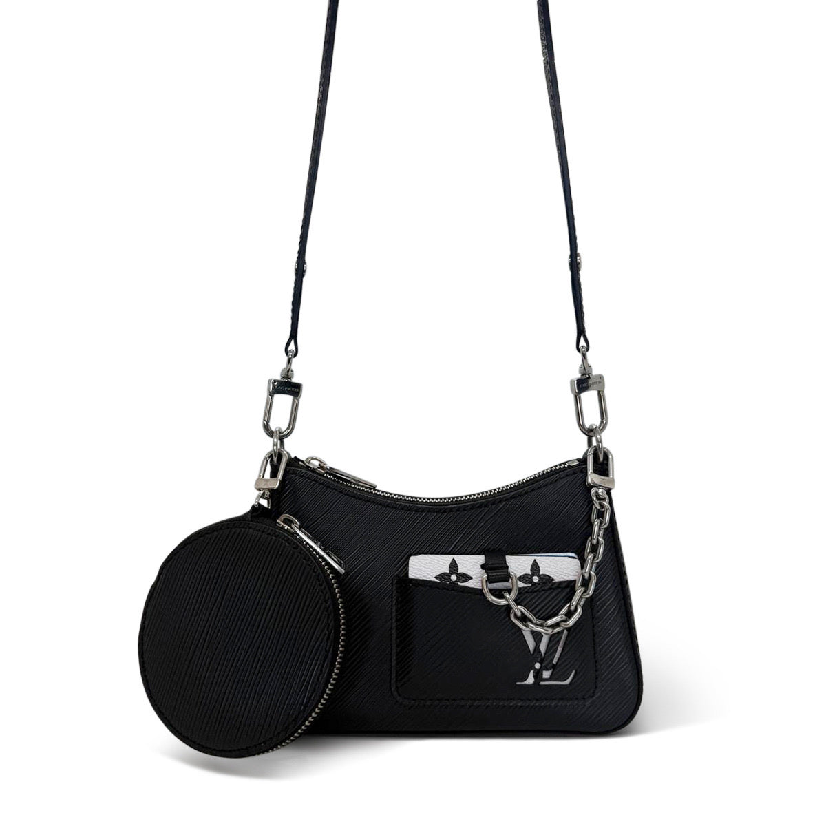 Louis Vuitton Black Epi Leather Marellini