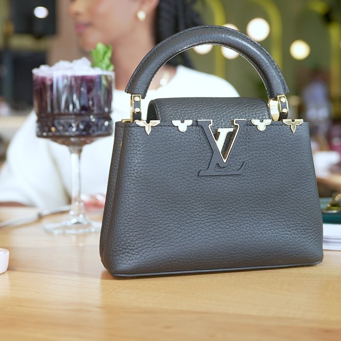 Louis Vuitton Capucines MINI Taurillon Leather Black