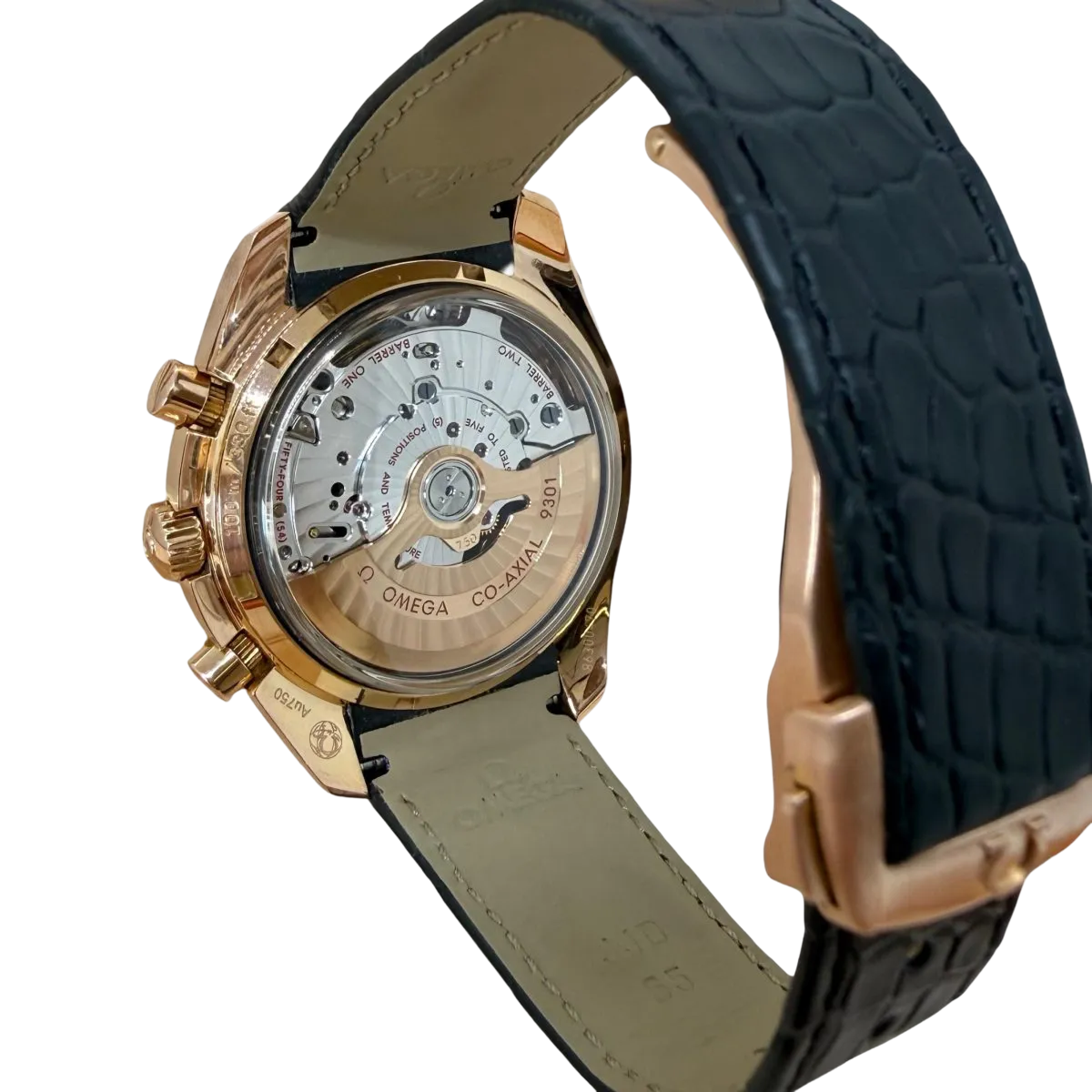 2019 Omega Speedmaster Moonwatch Co-Axial 18Kt Rose Gold Black Dial Ref: 311.63.44.51.01.001