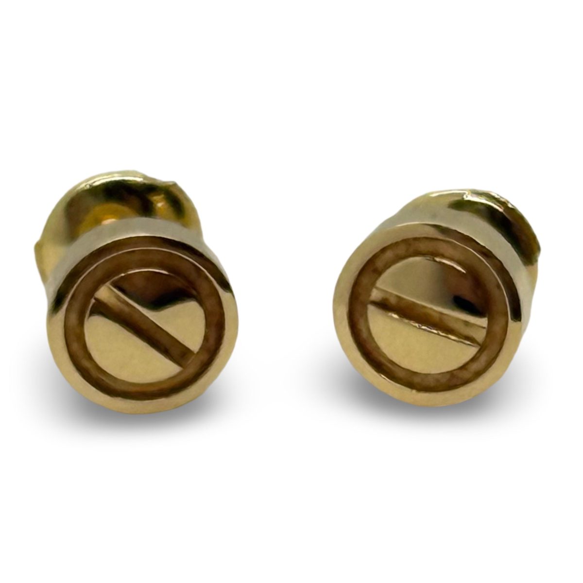 Cartier Love 18Kt Rose Gold Stud Earrings
