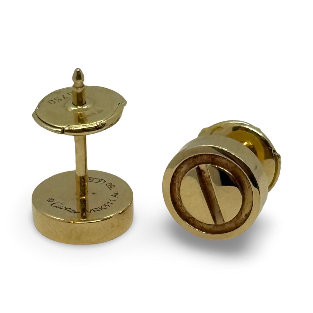 Cartier Love 18Kt Rose Gold Stud Earrings