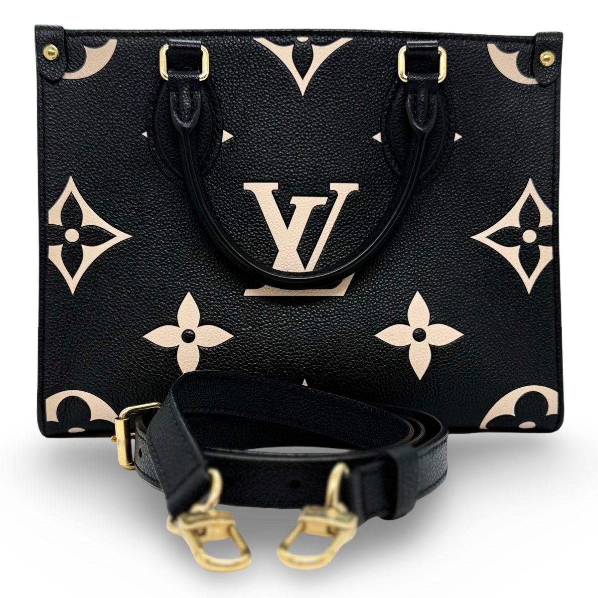 Louis Vuitton Black Monogram Empreinte Onthego PM