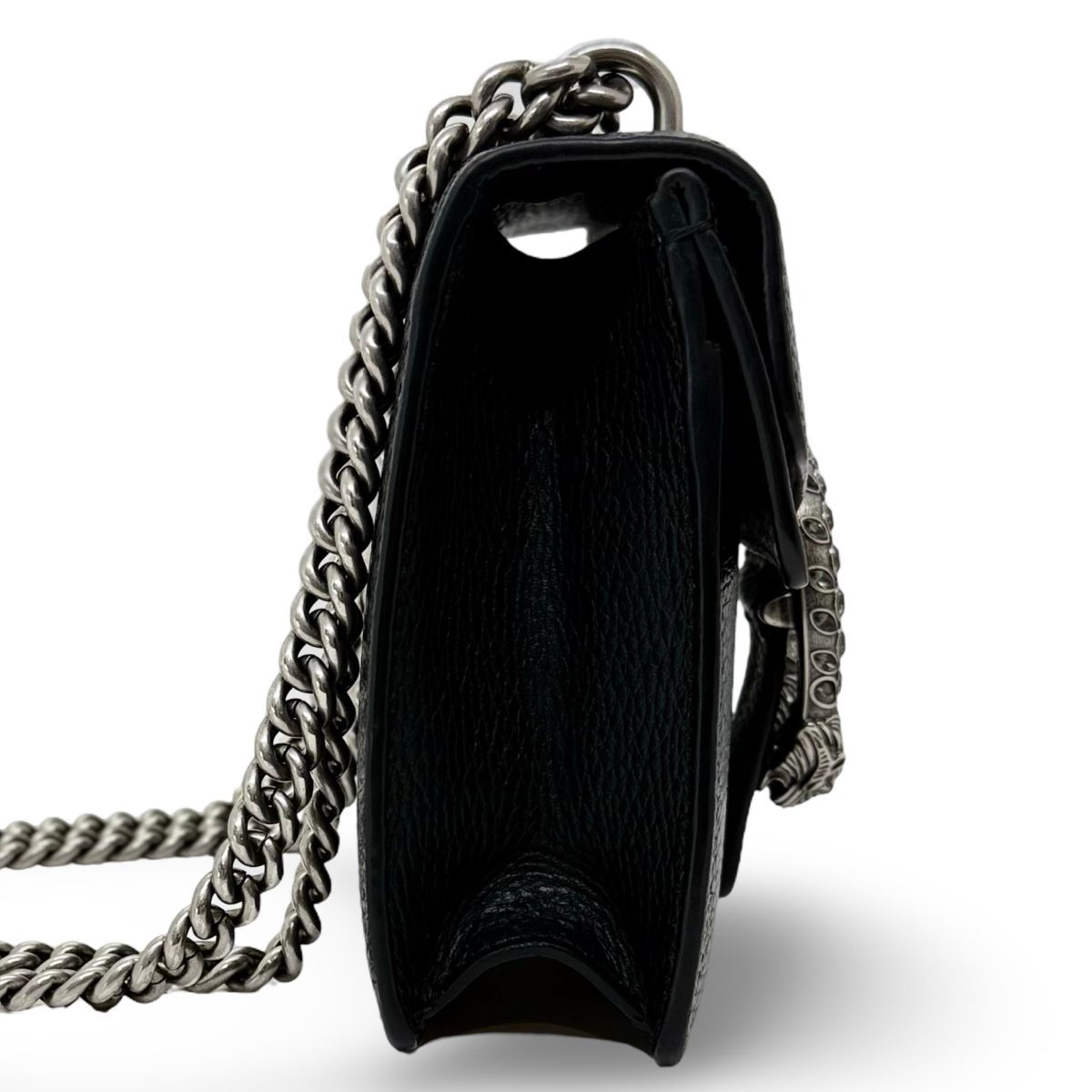 Gucci Black Leather Mini Dionysus