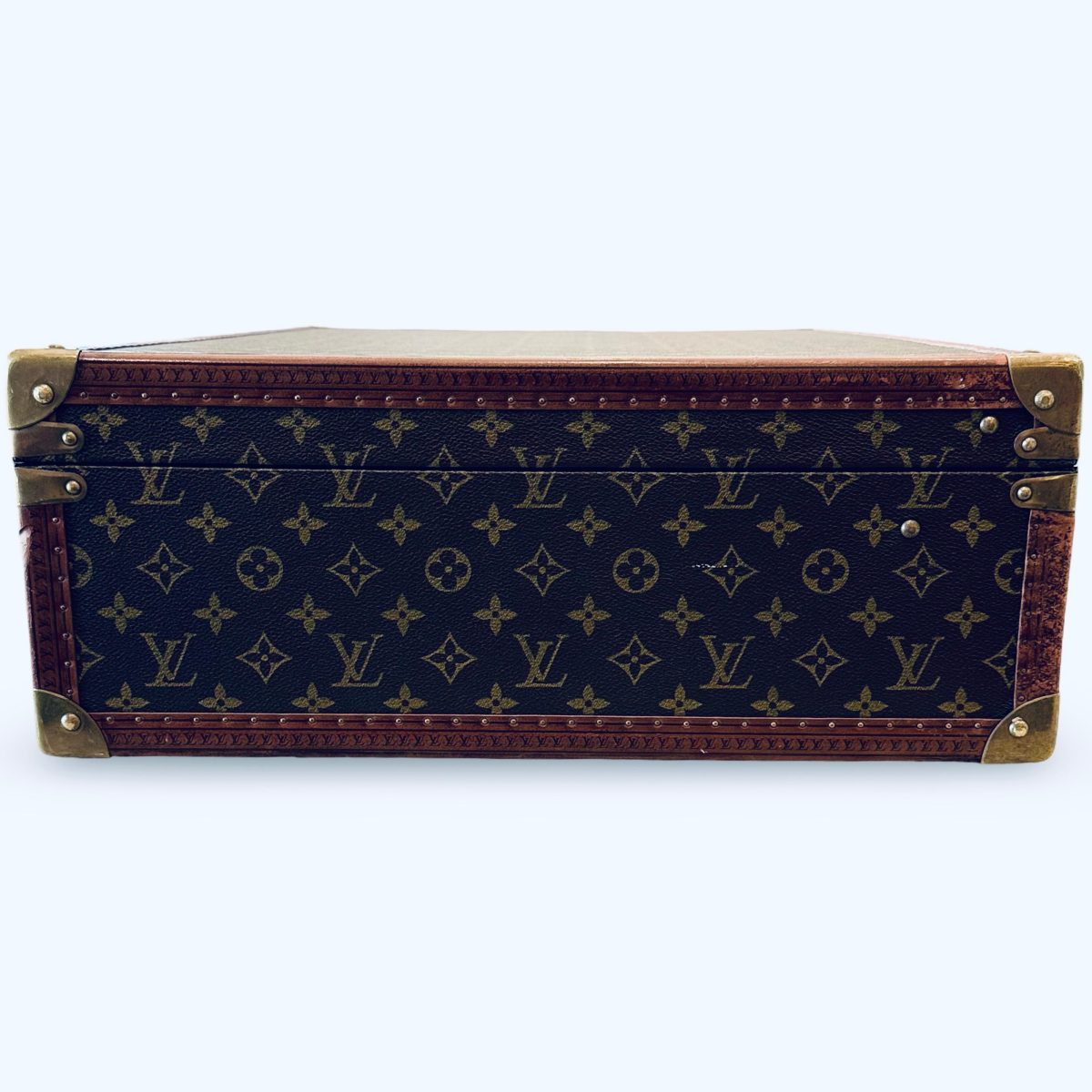 Louis Vuitton Vintage Alzer Trunk Luggage Suitcase 65