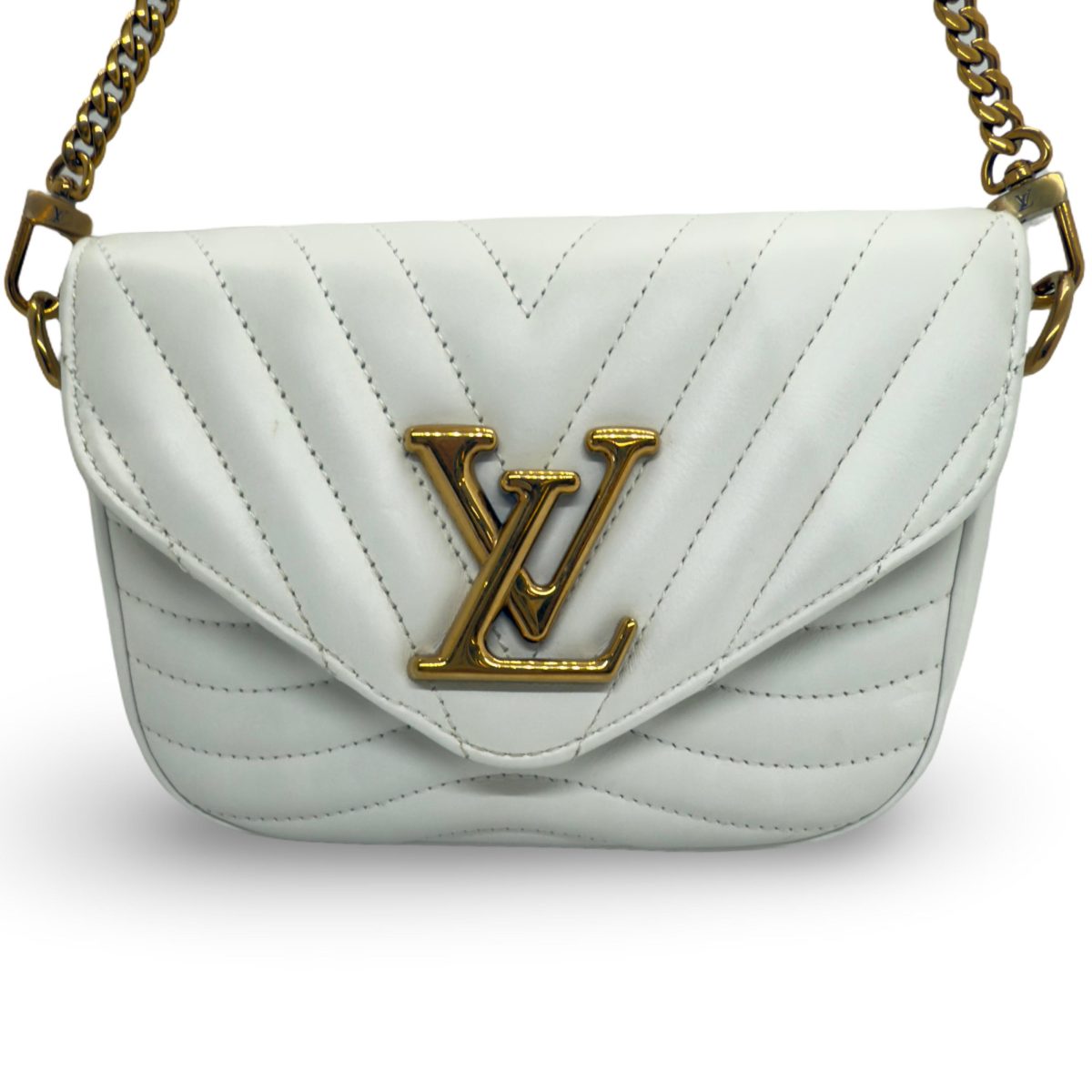Louis Vuitton New Wave Multi Pochette in White