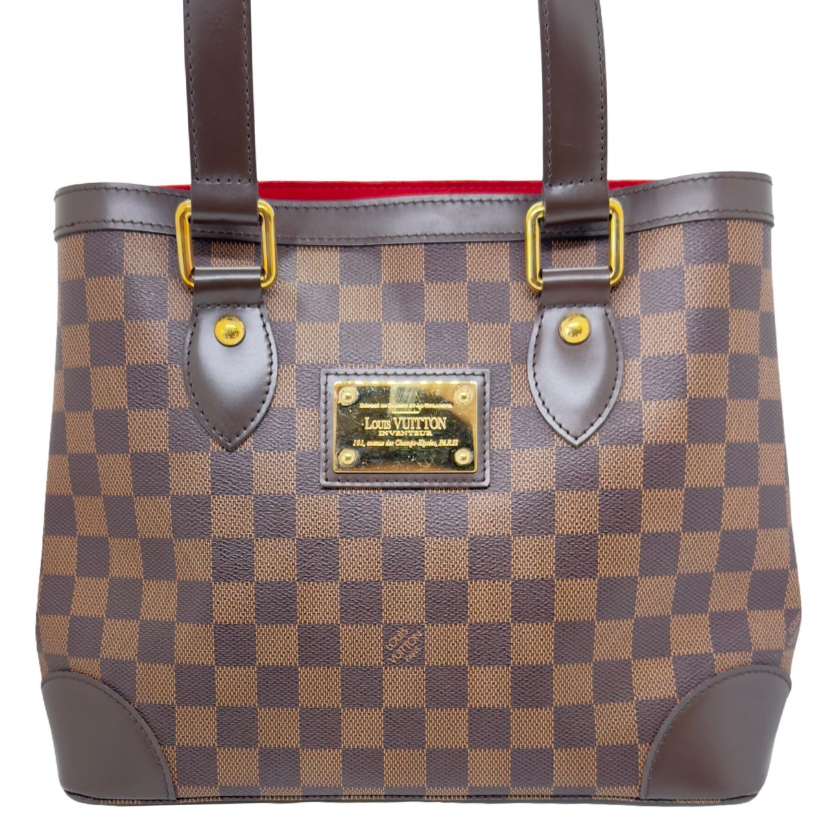 Louis Vuitton Hampstead PM in Damier Ebene canvas