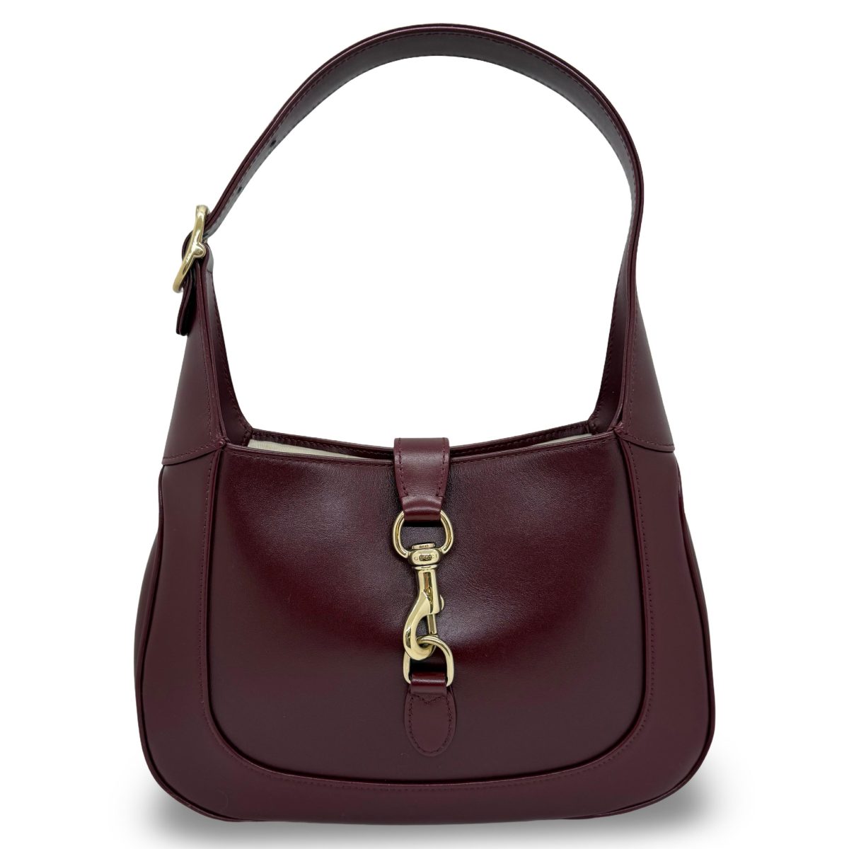 Gucci Jackie 1961 Bag in Burgundy leather