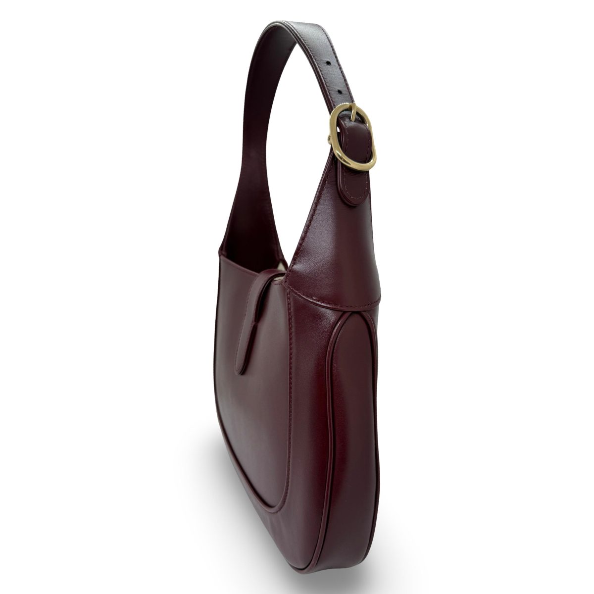 Gucci Jackie 1961 Bag in Burgundy leather
