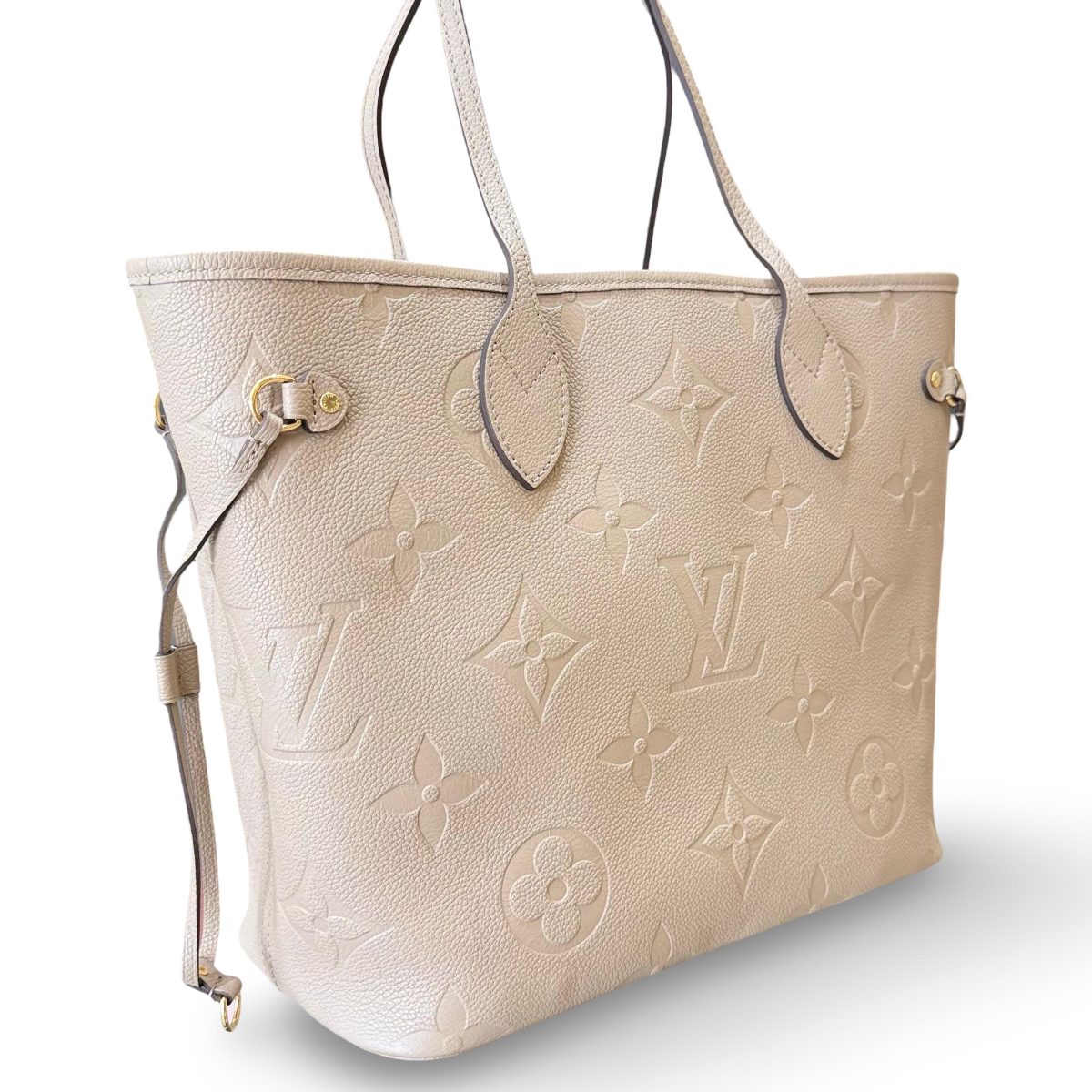 Louis Vuitton Neverfull MM Monogram Empreinte Leather Tote
