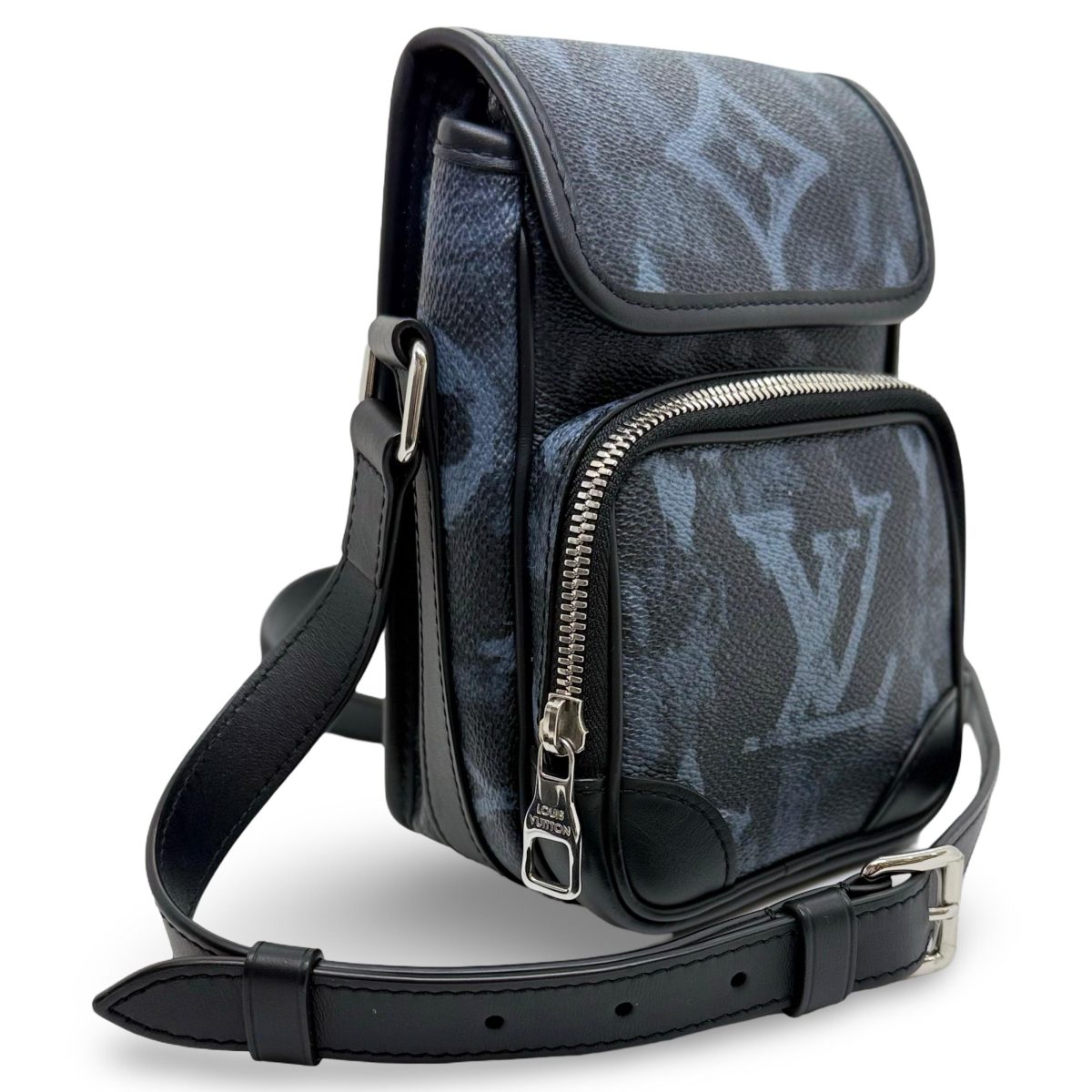 Louis Vuitton Nano Amazon Messenger Monogram Pastel Black